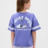 Παιδικό φαρδύ T-shirt με γραφικά