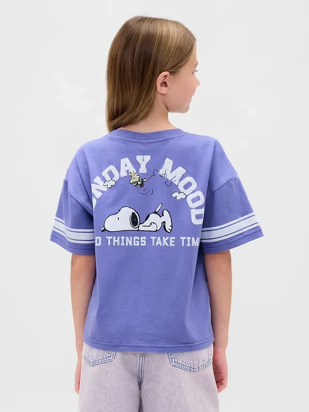 Παιδικό φαρδύ T-shirt με γραφικά