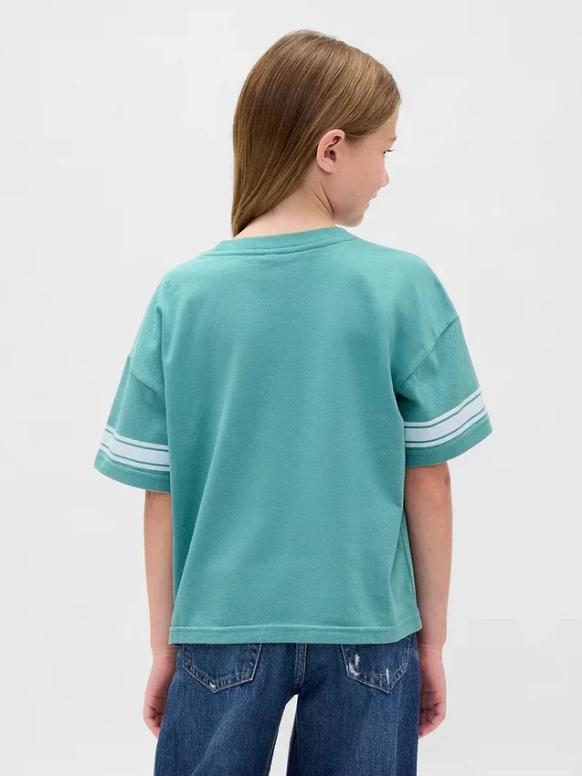 Παιδικό φαρδύ T-shirt με γραφικά