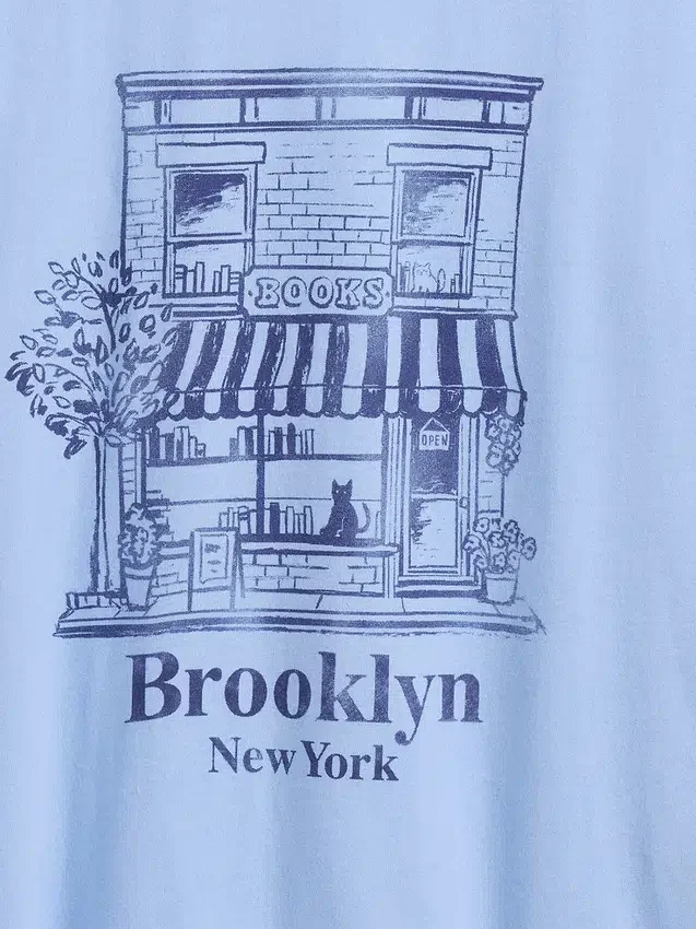 Παιδικό φαρδύ T-shirt με γραφικά