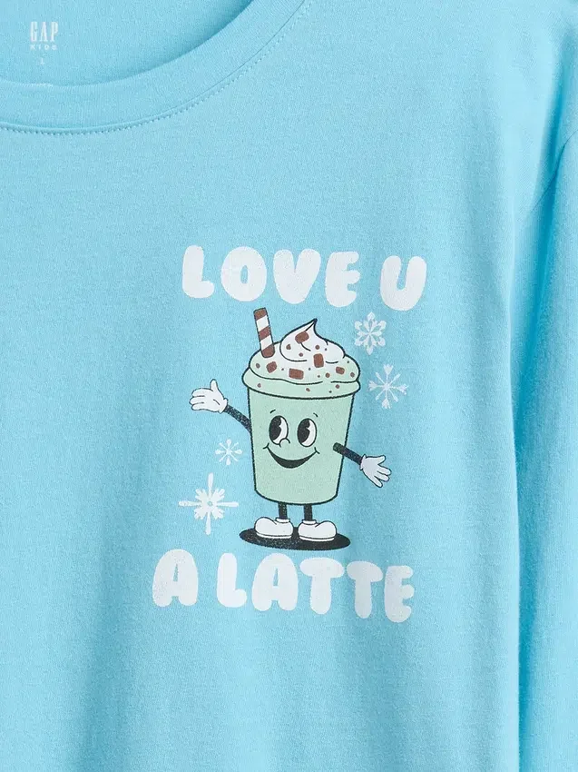 Παιδικό φαρδύ T-shirt με γραφικά
