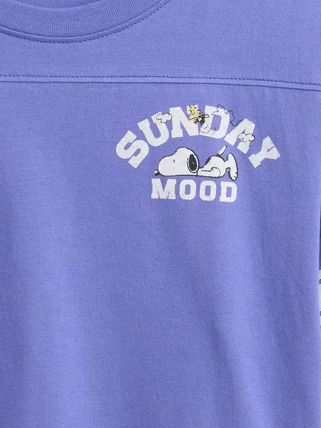 Παιδικό φαρδύ T-shirt με γραφικά