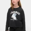 Παιδικό φαρδύ T-shirt με γραφικά Barbie