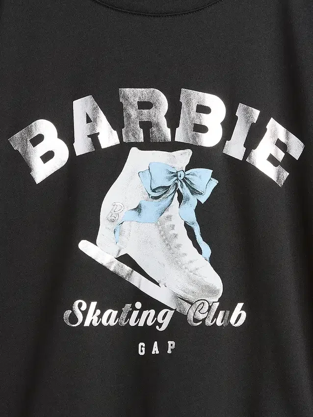 Παιδικό φαρδύ T-shirt με γραφικά Barbie