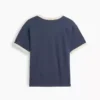 Παιδικό φαρδύ T-shirt με γραφικά και ρίγες «New York»