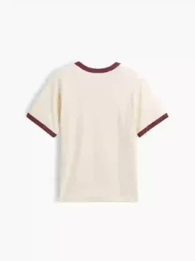 Παιδικό φαρδύ T-shirt με γραφικά και ρίγες «New York»