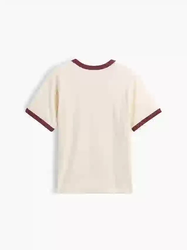 Παιδικό φαρδύ T-shirt με γραφικά και ρίγες «New York»