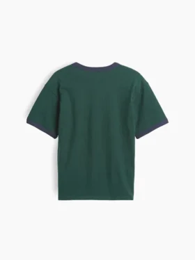 Παιδικό φαρδύ T-shirt με γραφικά και ρίγες «New York»