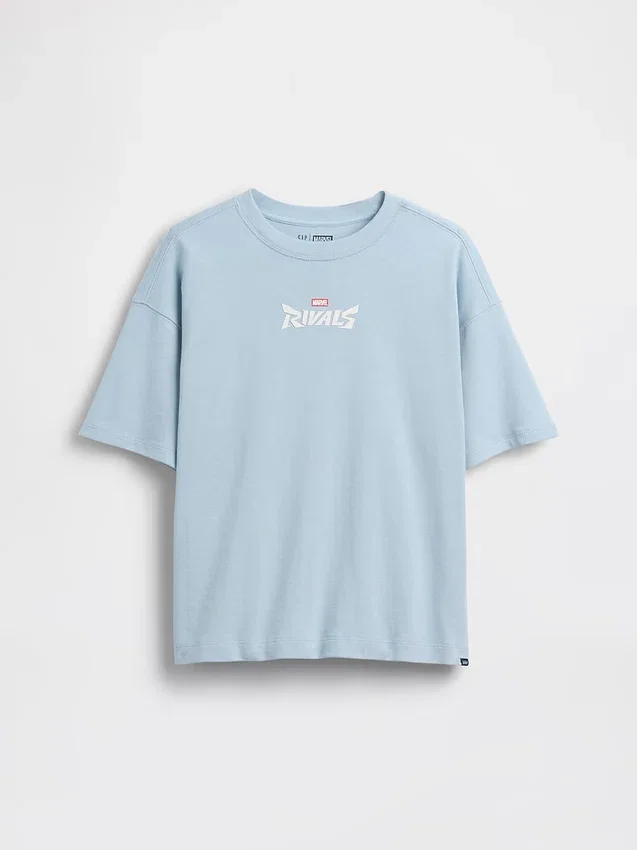 Παιδικό φαρδύ T-shirt με γραφικά Marvel