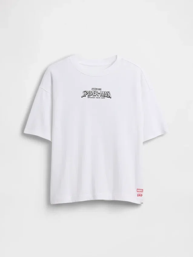 Παιδικό φαρδύ T-shirt με γραφικά Marvel
