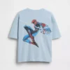 Παιδικό φαρδύ T-shirt με γραφικά Marvel