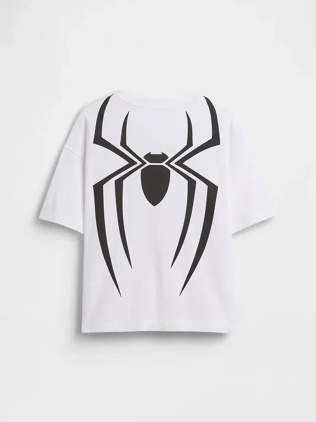 Παιδικό φαρδύ T-shirt με γραφικά Marvel