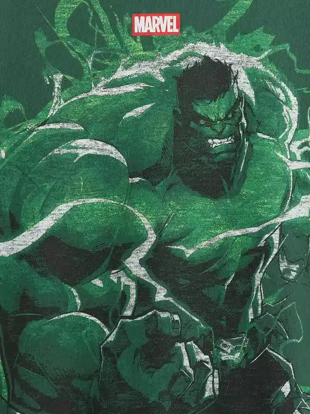 Παιδικό φαρδύ T-shirt με γραφικά Marvel
