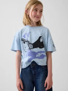 Παιδικό φαρδύ T-shirt με γραφικά της Olivia Rodrigo
