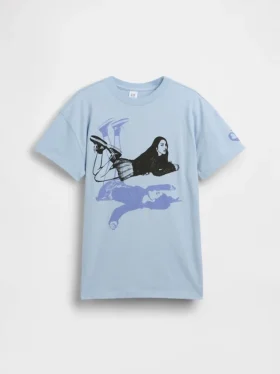 Παιδικό φαρδύ T-shirt με γραφικά της Olivia Rodrigo