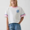 Παιδικό φαρδύ T-shirt με γραφικό σχέδιο