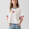 Παιδικό φαρδύ T-shirt με γραφικό σχέδιο