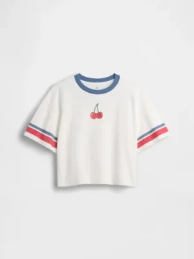 Παιδικό φαρδύ T-shirt με γραφικό σχέδιο