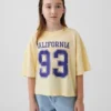 Παιδικό φαρδύ T-shirt με λογότυπα πολιτειών