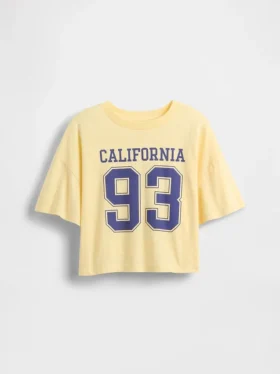 Παιδικό φαρδύ T-shirt με λογότυπα πολιτειών