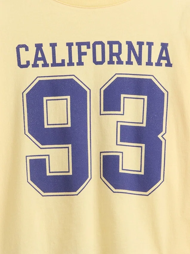 Παιδικό φαρδύ T-shirt με λογότυπα πολιτειών
