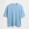 Παιδικό φαρδύ T-shirt με πλέξη «βάφλας»