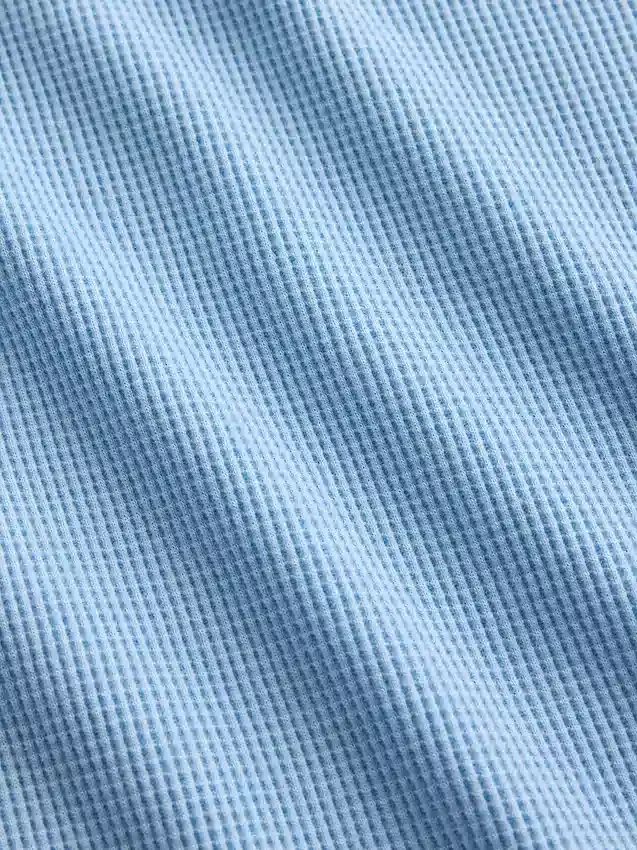 Παιδικό φαρδύ T-shirt με πλέξη «βάφλας»