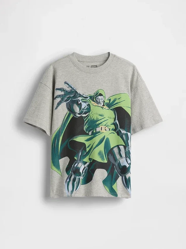 Παιδικό φαρδύ T-shirt με σχέδια Marvel