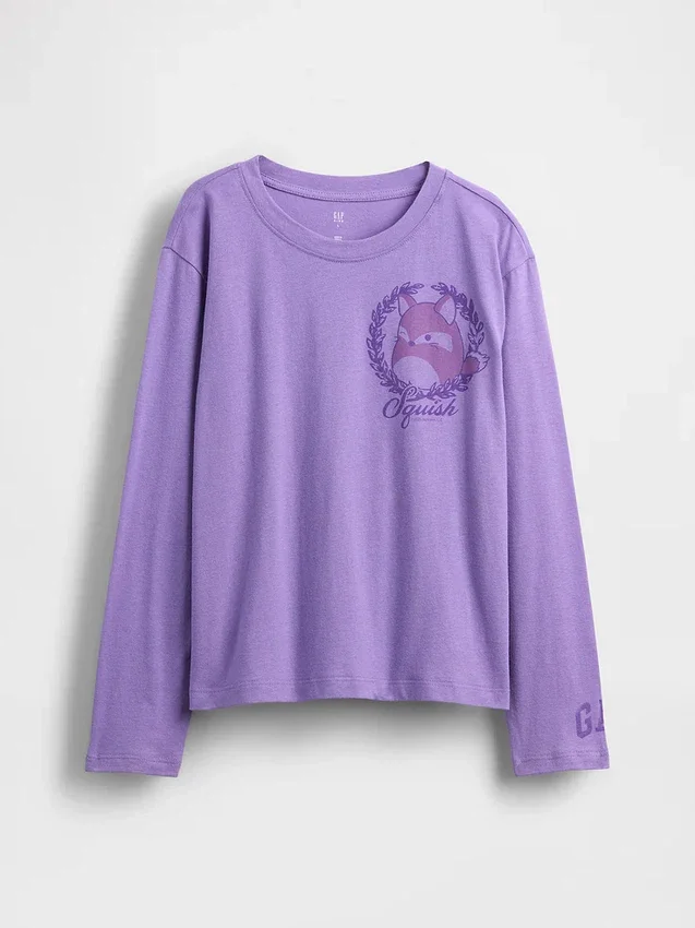 Παιδικό φαρδύ T-shirt με σχέδια Squishmallow