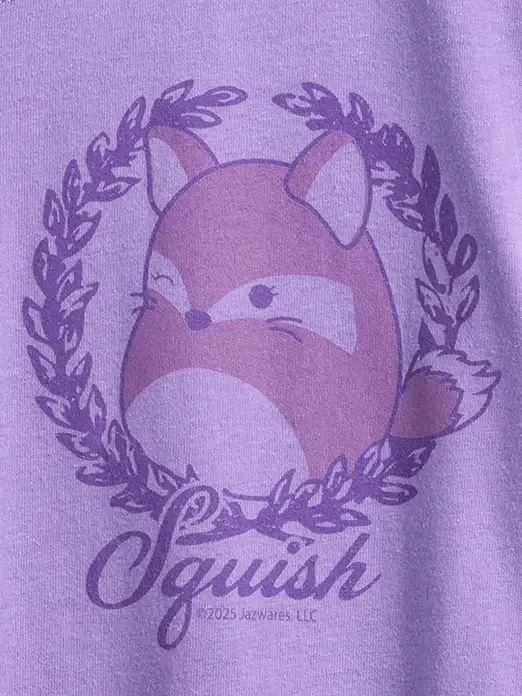 Παιδικό φαρδύ T-shirt με σχέδια Squishmallow