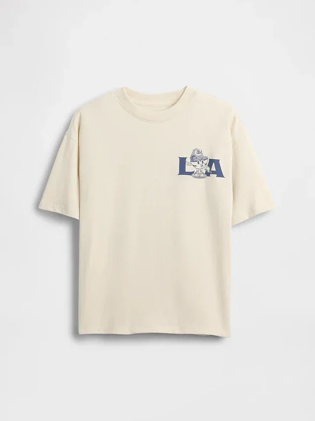 Παιδικό φαρδύ T-shirt με σχέδιο