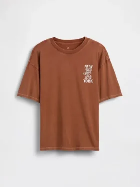 Παιδικό φαρδύ T-shirt με σχέδιο