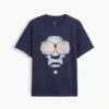 Παιδικό φαρδύ T-shirt με σχέδιο
