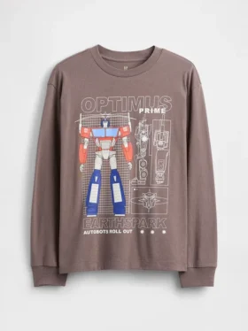 Παιδικό φαρδύ T-shirt με σχέδιο