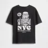 Παιδικό φαρδύ T-shirt με σχέδιο
