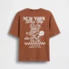 Παιδικό φαρδύ T-shirt με σχέδιο