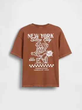 Παιδικό φαρδύ T-shirt με σχέδιο
