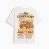 Παιδικό φαρδύ T-shirt με σχέδιο