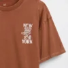 Παιδικό φαρδύ T-shirt με σχέδιο