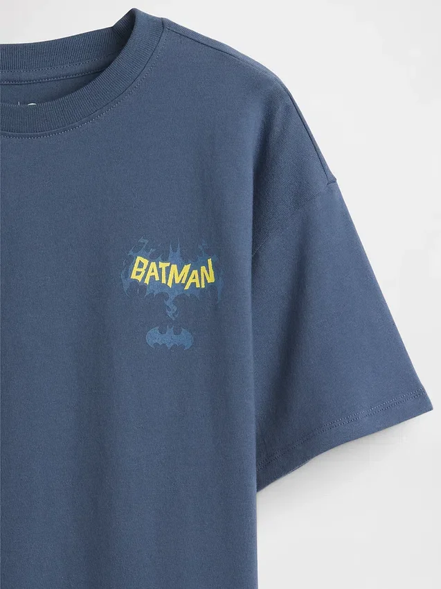 Παιδικό φαρδύ T-shirt με σχέδιο Batman