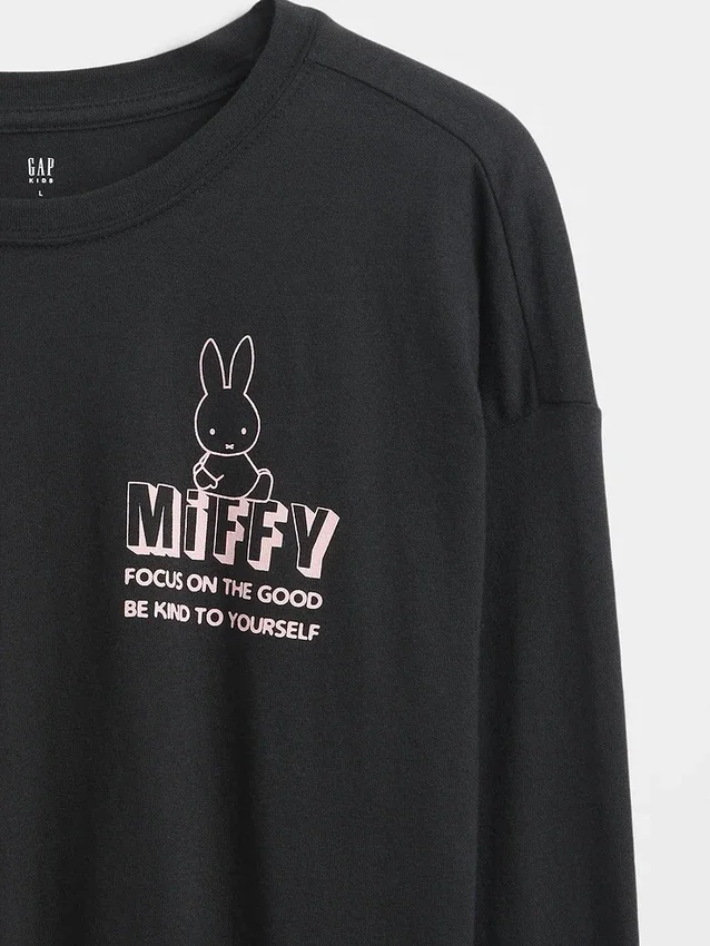 Παιδικό φαρδύ T-shirt με σχέδιο Miffy