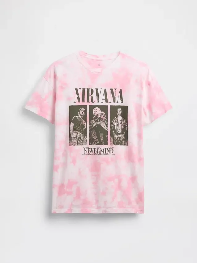 Παιδικό φαρδύ T-shirt Nirvana