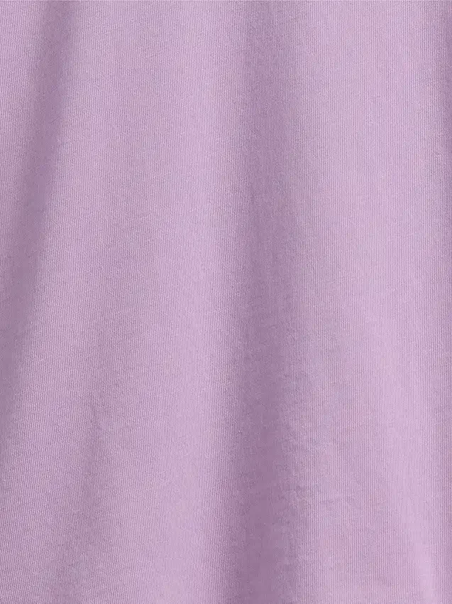 Παιδικό φαρδύ T-shirt σε τετράγωνη γραμμή
