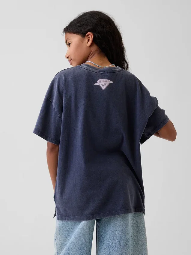 Παιδικό φαρδύ T-shirt Supergirl
