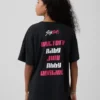 Παιδικό φαρδύ T-shirt τύπου τούνικα με γραφικά K-pop Demon Hunters