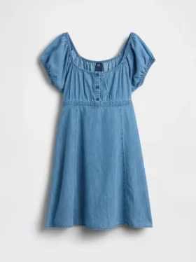Παιδικό φόρεμα babydoll από τζιν