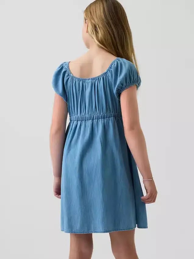 Παιδικό φόρεμα babydoll από τζιν
