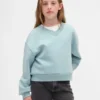 Παιδικό φούτερ με χαλαρή εφαρμογή και V-neck από Vintagesoft