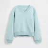 Παιδικό φούτερ με χαλαρή εφαρμογή και V-neck από Vintagesoft