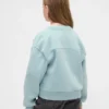 Παιδικό φούτερ με χαλαρή εφαρμογή και V-neck από Vintagesoft